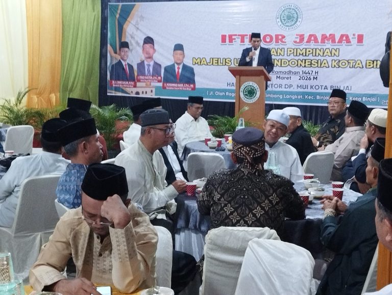 Gelar Buka Puasa Bersama, Ketua MUI Binjai Tekankan Kebersamaan dan Soliditas