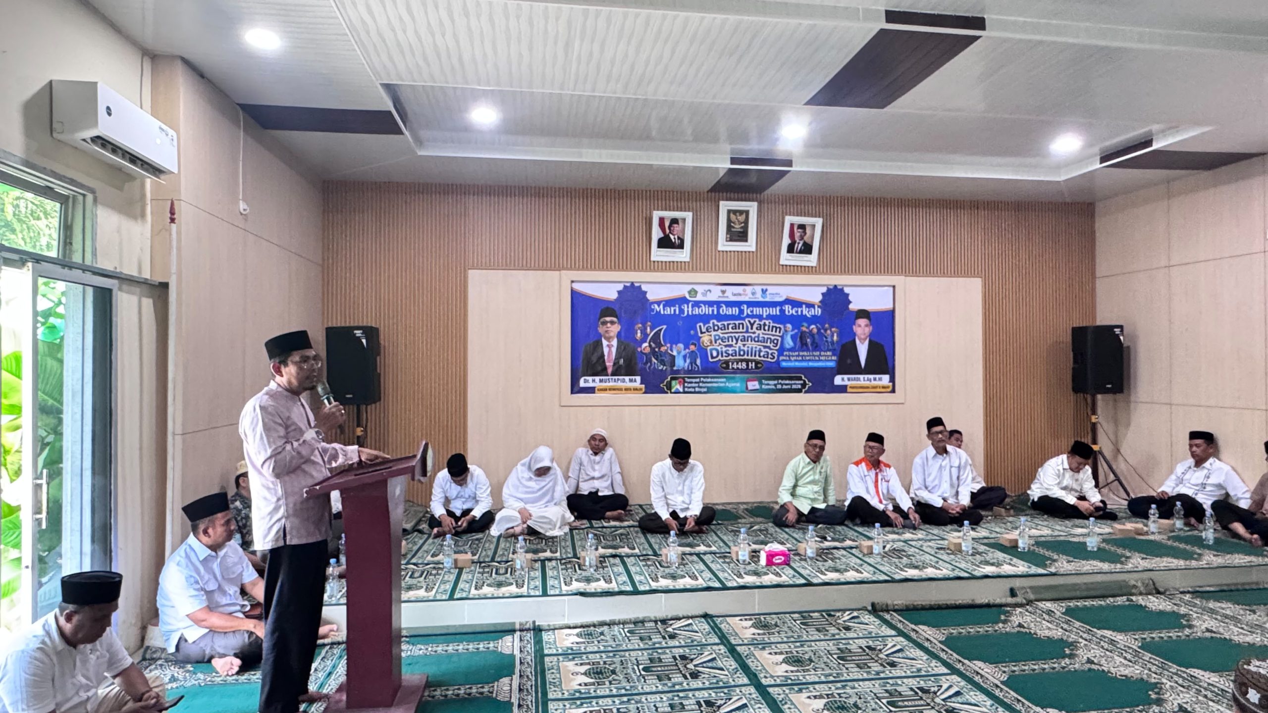 Hadiri Lebaran Yatim Kemenag, Ketua MUI Binjai Tekankan Pentingnya Kepedulian Bersama