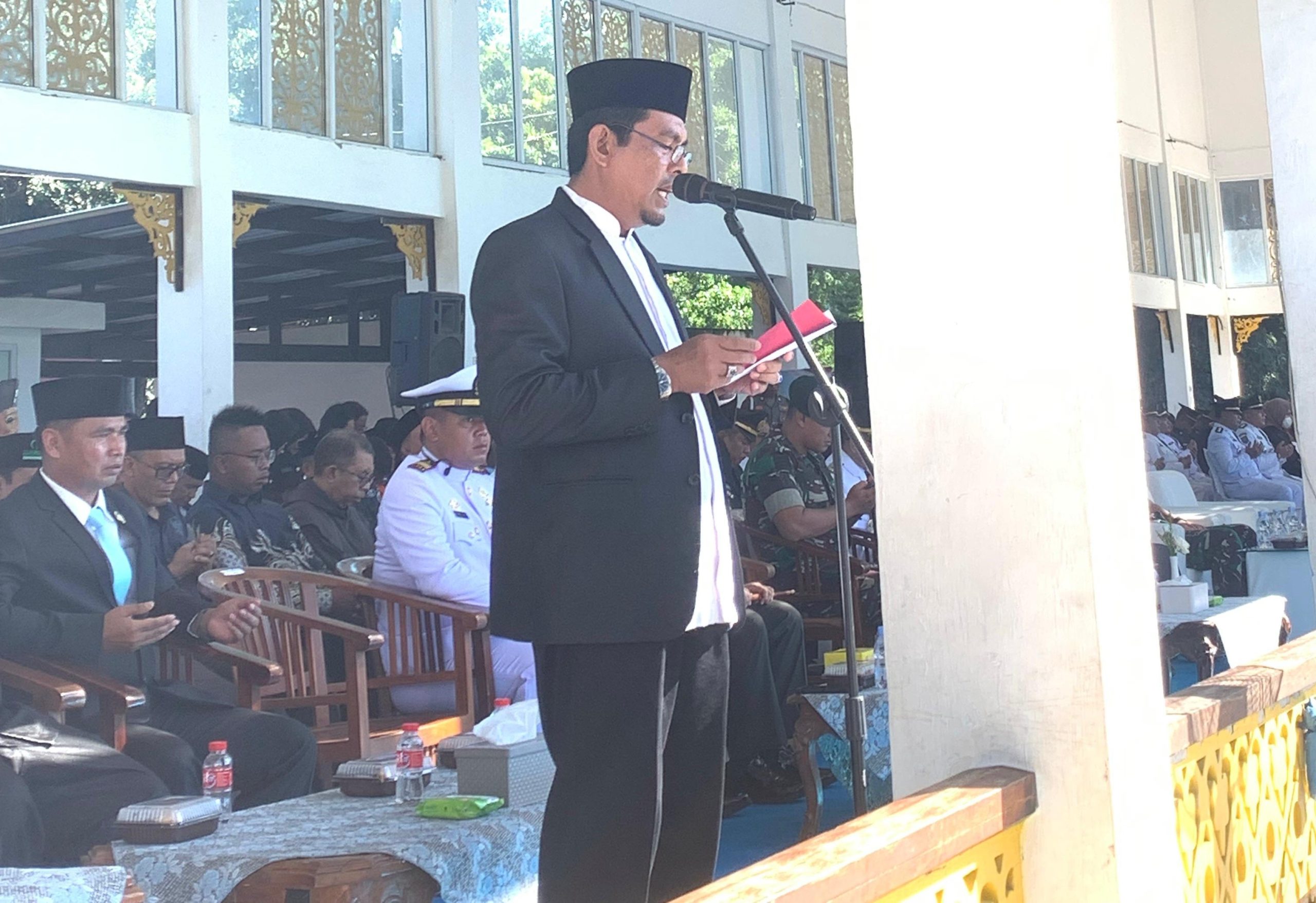 Peringatan Hari Bhayangkara Ke-80 di Binjai Berlangsung Khidmat, Ketua MUI Pimpin Doa Bersama