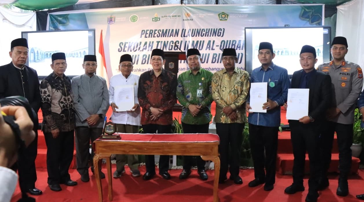 Sekjen MUI Resmikan Operasional STIQ MUI Binjai